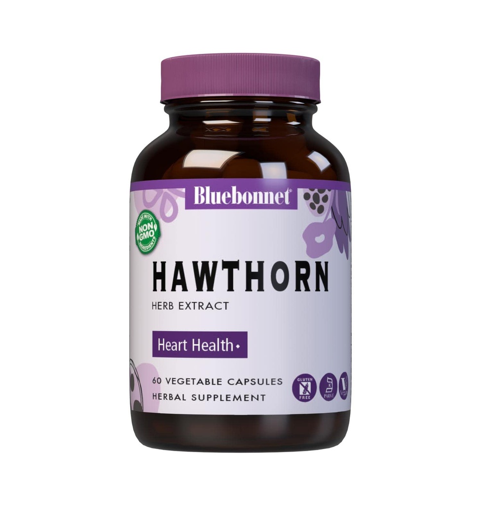 BlueBonnet Hawthorn 허브 추출물 보충교재, 60 조사