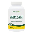 자연 플러스 Vibra-Gest - 180 캡슐 - Probiotics, 라이브 과일 및 야채 효소와 채식 소화 지원 보충 - 자연 라이브 문화 - 180 서빙