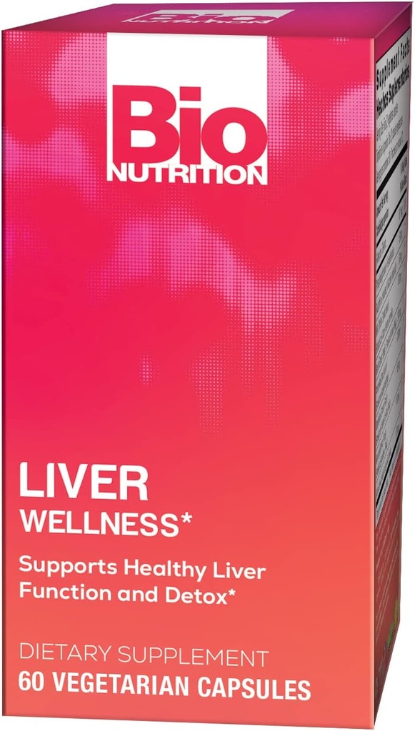 바이오 영양 Inc Liver Wellness, 60 Vcaps2