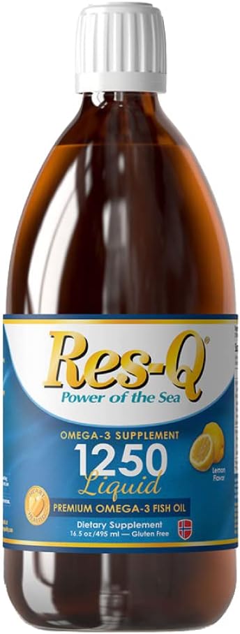 Res-Q 1250 Omega-3 물고기 기름 액체