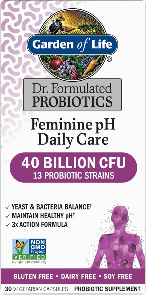 생활의 정원, Femini Ph 매일 배려 Probiotic 캡슐, 30 조사