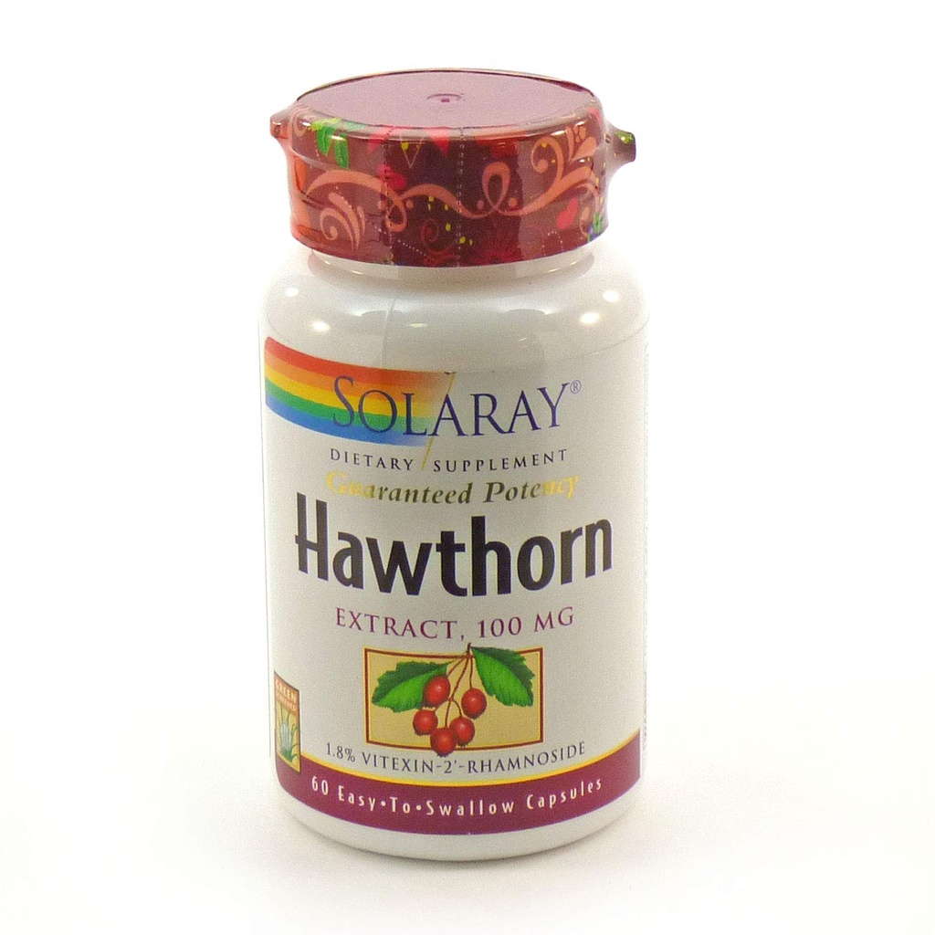 SOLARAY 호손 추출물 100mg | 60 CT