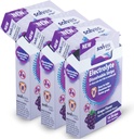 Electrolyte 교체 스트립 - Sugar-Free, Grape Burst 풍미, Instant Hydration에 대한 높은 효능, 체육관 및 야외 활동을위한 완벽한, 휴대용 단일 장치 팩에 10 스트립
