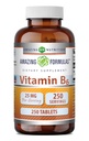 Amazing Formulas 비타민 B6 Pyridoxine 25mg 250 정제 보충 | 비 GMO | 글루텐 무료 | 미국에서 제작