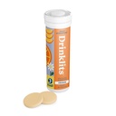 웰니스 오렌지 일렉트로테 정제 | 그레이트 맛 - 0g Sugar - Essential Electrolytes - Daily Use | Single Tube (10 Tablet/Servings)