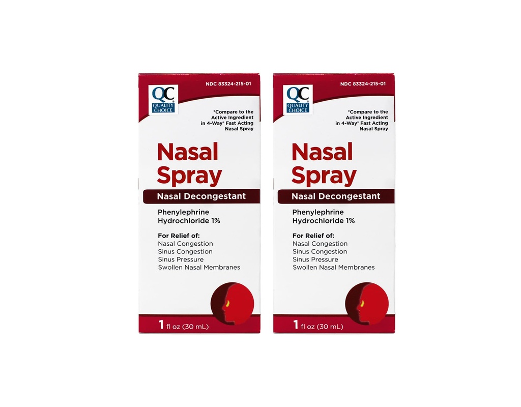 품질 선택 Nasal Decongestant 스프레이 1 OZ (2)