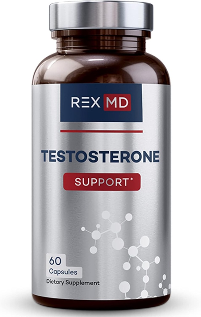 REX MD 테스토스테론 지원은 남자를 위해 보충합니다 | 지원 에너지, 체력, 성과 | Fenugreek를 포함하여 자연적인 성분 지원 몸의 테스토스테론 수준, 미국에서 만드는