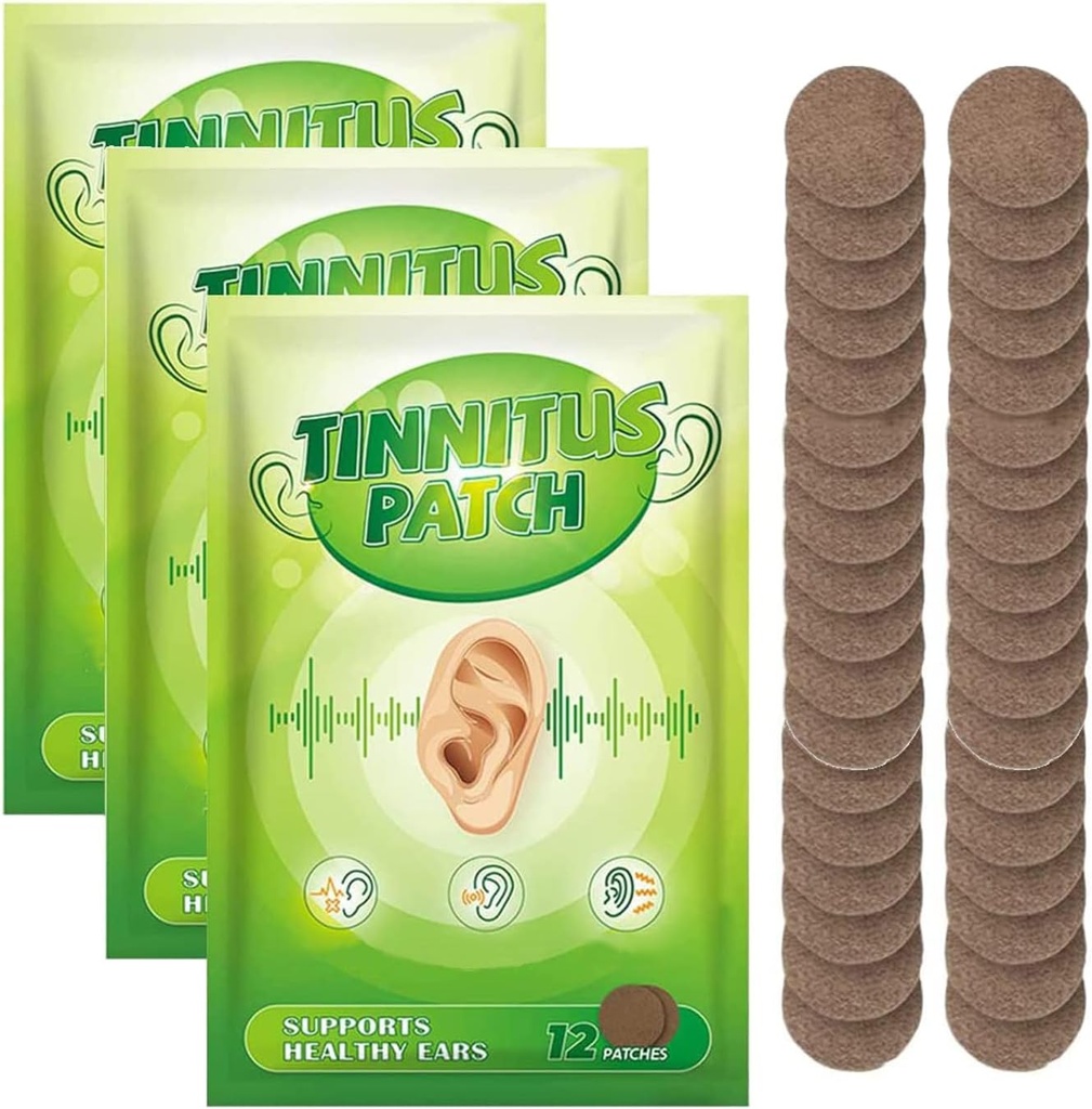 36pcs Tinnitus 귀 패치, 천연 공식 귀 패치, 귀 관리