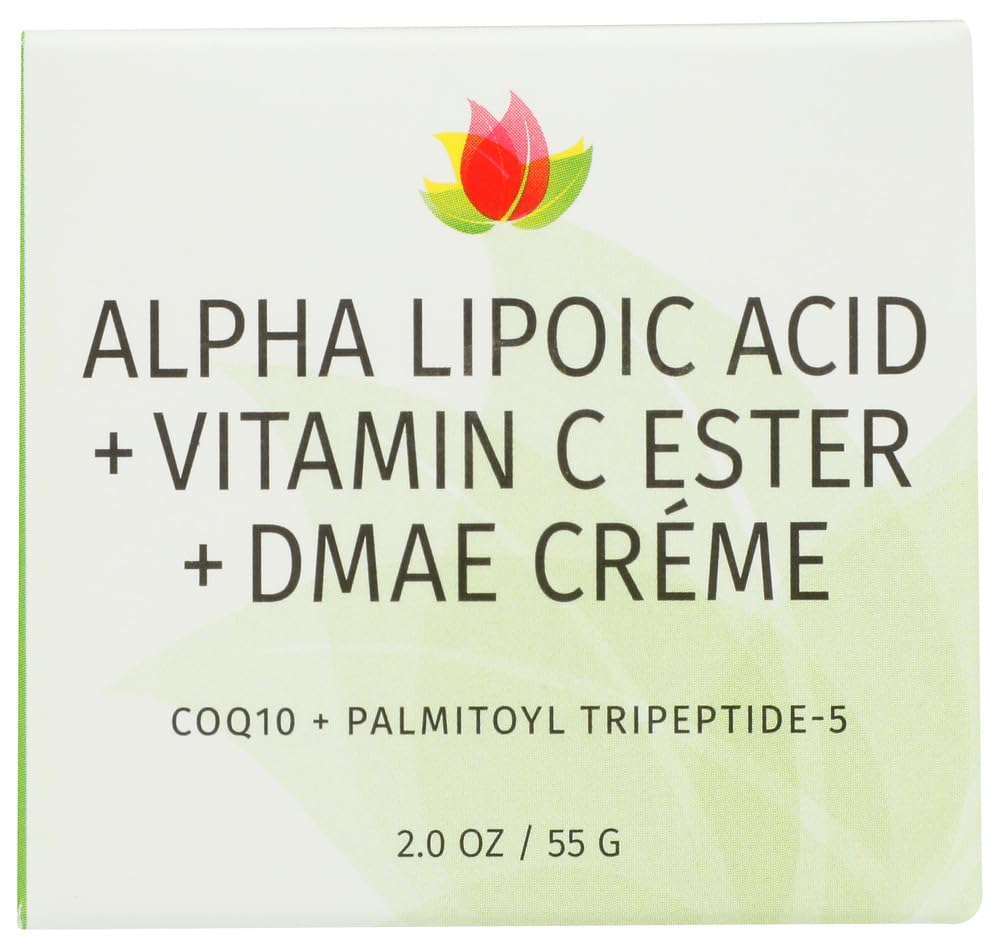 REVIVA LABS - 알파 Lipoic 산성 비타민 C 에스테르 DMAE 크림 (2.oz)