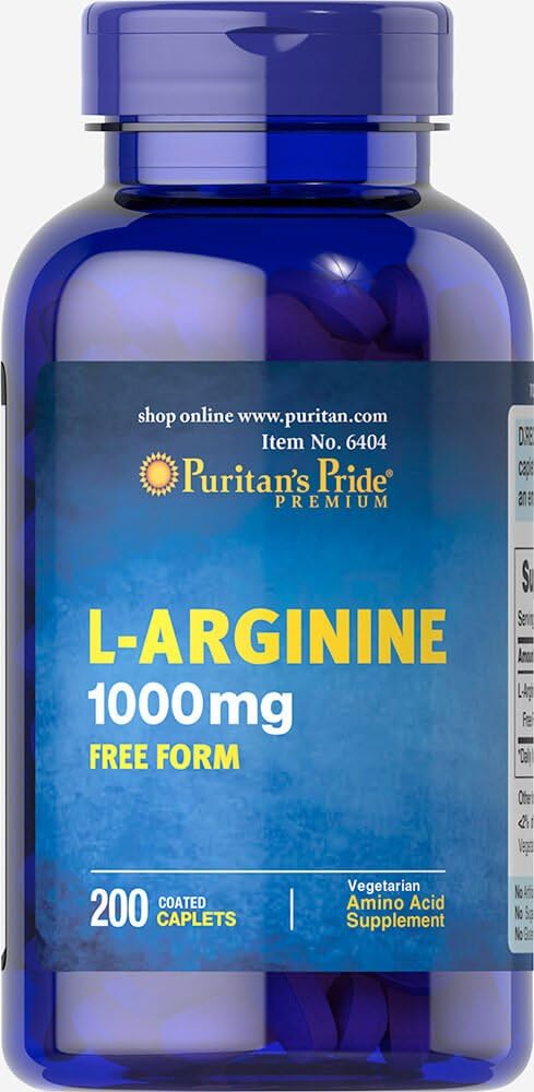 Puritan의 Pride L 아르기닌 1000 mg-200 모자