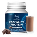 MRM Nutrition Egg White Protein | 초콜렛 맛 | 23g Fat-Free Protein | 소화 효소 포함 | 가장 높은 생물학적 가치 | 임상 시험 | 20 서빙