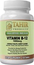 Tahir Halal 비타민 B12 1000mcg: 에너지, 대사 및 신경계 건강 밀어줍니다. 채식주의자 & 채식주의자, Dairy-Free, 120의 chewable 정제. 미국에서 만든 - 공인 Halal.