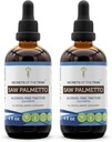 Saw Palmetto Tincture 알코올 - 무료 액체 추출물, 톱 Palmetto (Serenoa Repens) 말린 Berry (2x4 FL OZ)