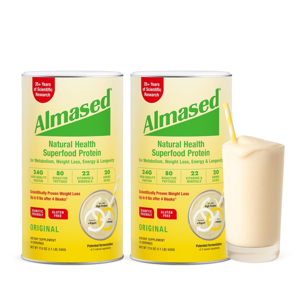 Almased Multi-Protein 분말 17.6 OZ (포장 2)