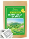TeeLux Decaf 레몬 녹차, 레몬 아로마 & 맛, 100 카운트를 새로워진 카페인 녹차