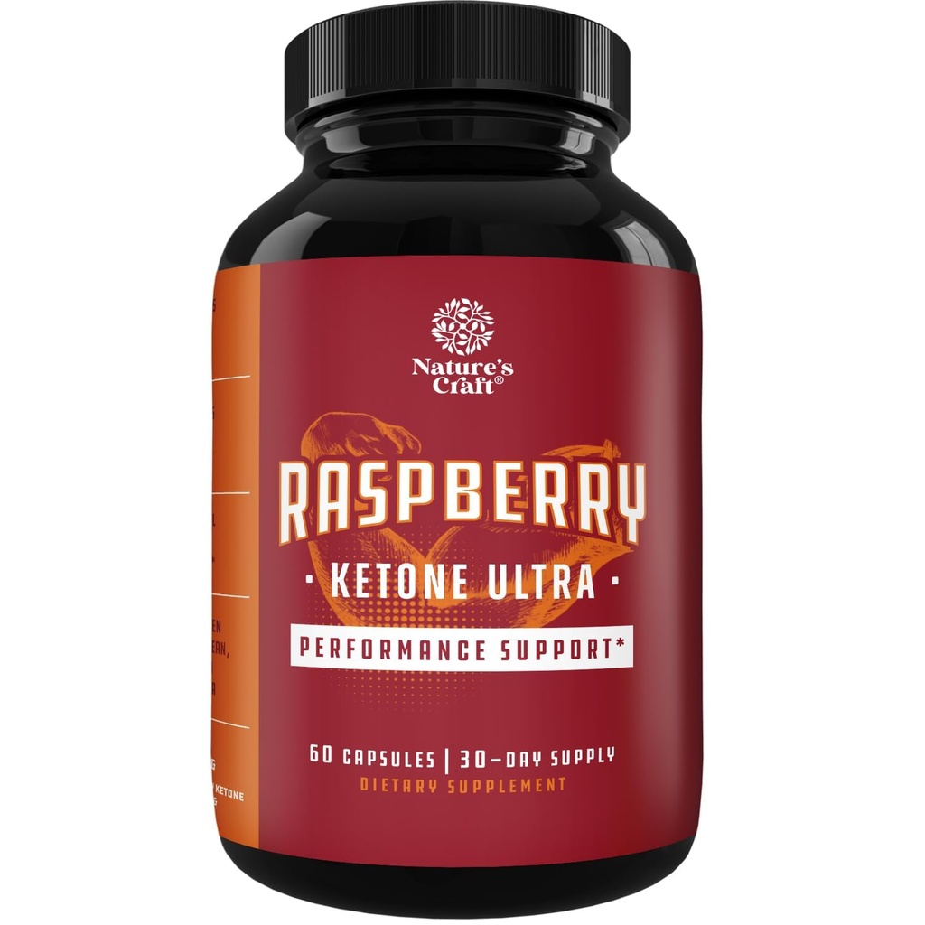 Raspberry Ketones, Green Tea Extract 및 African Mango의 혼합 - Lose Weight Faster - 체중 감량, Suppress Appetite & Burn Fat - 60 캡슐을 가속화하는 강력한 성분
