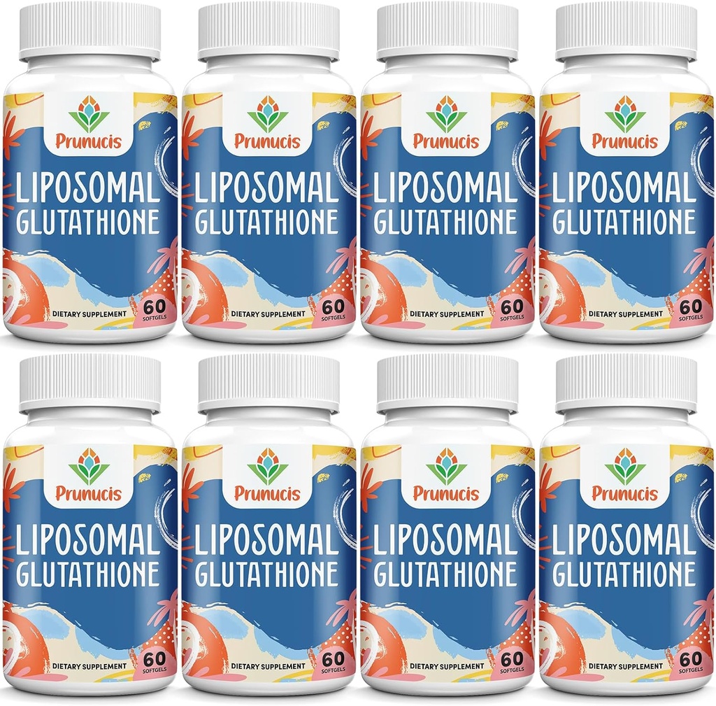 2400MG Liposomal Glutathione, 비타민 C와 더불어, 우유 이틀 & 알파 Lipoic 산, 주된 산화 방지제, 순수한 감소된 L 글루타티온 - 면역 체계, 세포 수선, 에너지, 높은 흡수, 480 Softgels