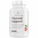 갑상선 지원 - Iodine를 가진 진보된 공식, 지원 Metabolism & 에너지는, 건강한 갑상선을 지원합니다. 비 GMO Thyroid 보충 - 60 캡슐