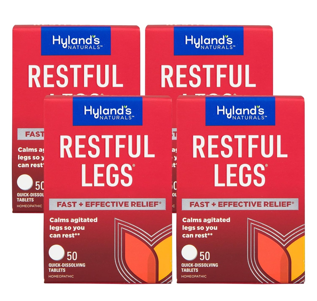 Hyland의 나머지 다리 정제 50 ea (포장 4)