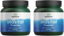 Swanson 100 % 순수 Inositol 분말 - 자연 보충 촉진 초점 및 휴식 - Nerve & Cellular 지원 - (8oz) 2 팩