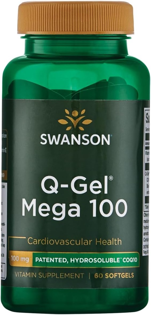 Swanson Q-Gel 메가 100 밀리그램 60 Sgels