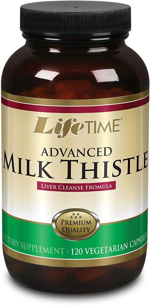 LIFETIME Milk Thistle Blend Liver Cleanse Formula | Dandelion Root와 Turmeric(120 CT)의 특징