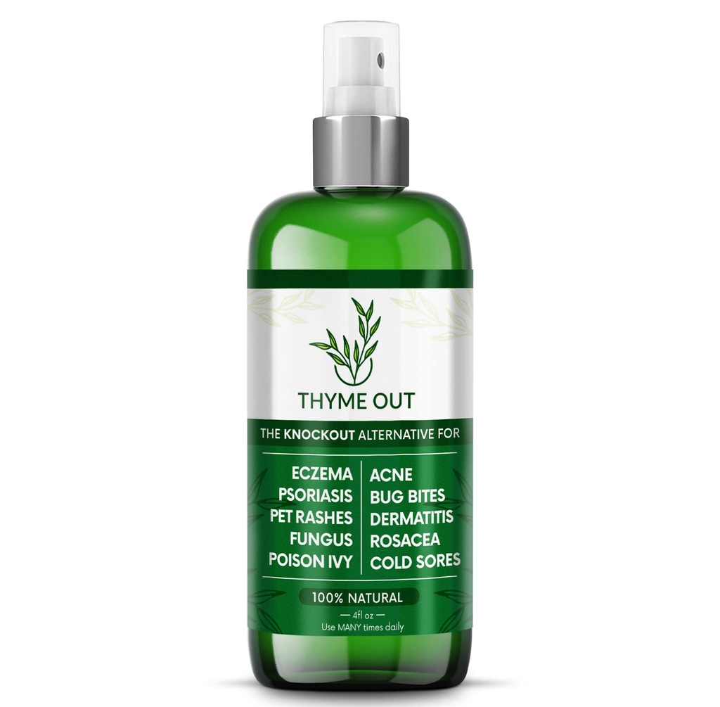 모든 자연적인 Eczema 처리 Psoriasis 처리 - 여드름, 피부염, Rosacea, 찬 Sores, Bites, Poison Ivy를 위한 All-in-One 해결책 - 가려운 피부 기복 4oz를 위한 Anti-Itch 살포