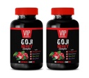 산화 방지제 - GOJI BERRY COMPLEX - POMEGRANATE, RESVERATROL, NONI, ACAI - 피부를위한 석류 비타민 e - 산화 방지제 영양 보충제 - 산화 방지제 비타민 - 2 Bot 120 캡