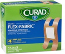 CURAD Flex-Fabric 접착제 붕대, Knucle, 100 Ct, 1개의 상자