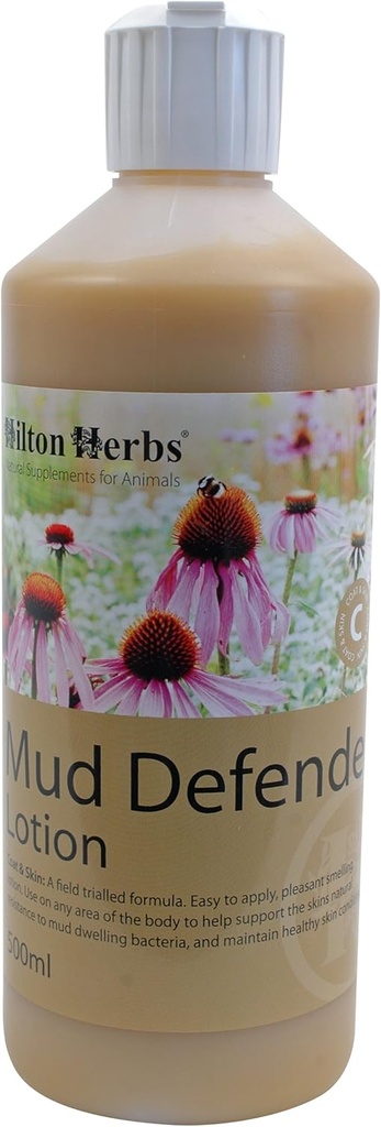 Hilton Herbs Mud 수비수 박테리아 보호 로션, 1.05pt 병