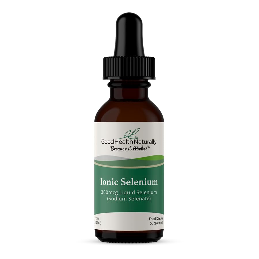 Ionic Selenium, Thyroid, Cellular 및 면역 건강에 대 한 | 60ml - 자연적으로 좋은 건강