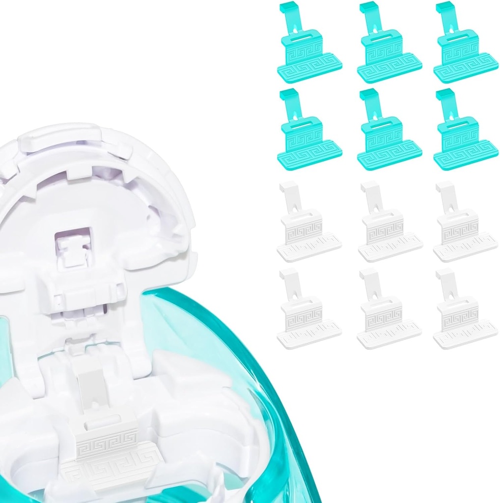 FireAnt 실리콘 소금 패드는 Navage Nasal 배려, 재사용할 수 있는 Saline 깍지 보충 부속품, 쉬운 가동 (12 팩 - 백색 6 + 파랑 6)와 호환이 되는 보충
