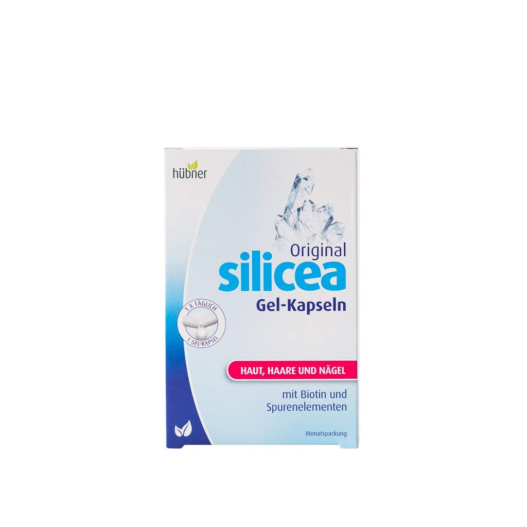 Hubner Silicea 머리, 피부, 뼈와 손톱 캡슐 팩 30