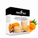 ProtiWise High Protein Shake & Pudding Mix | 15g Protein, Low Fat, Low Calorie, Low Sugar | Gluten Free KETO Diet | Hunger Control의 식사 교체 | 오렌지 크림 | 7/Box