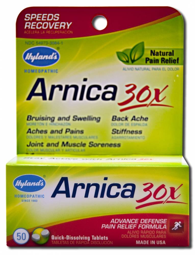 Hyland의 Arnica 30x 50 정제