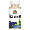 KAL Trace 무기물, 10 mg 무기물 보충교재, 자연적인 Lime 풍미 추적 무기물 보충교재, Optimal 추적 무기물 흡수를 위한 즉시 녹 ActivMelt 정제, 90의 서빙, 90의 마이크로 정제