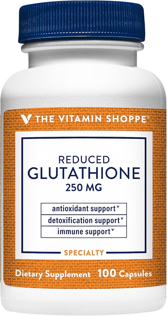 비타민 Shoppe 감소 글루타티온 산화제 - 250 MG (100 캡슐)