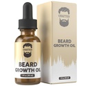숙련 된 Beards Beard Growth Oil Serum - 1 fl Oz - Unscented - 도움말은 더 두꺼운 Beard를 성장하고 Beard Health를 개선하고 Thin 및 Patchy Spots에서 채우십시오. (1 Pack)