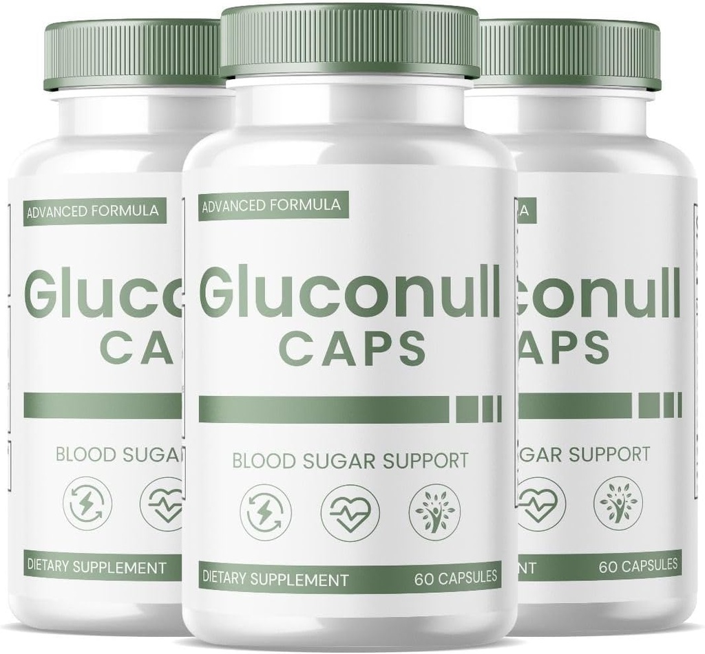 SPRESSO (3 팩) Gluconull 캡슐, Gluco Null Glyco Optimizer, Gluco Null 천연 혈관 클리너, Gluconull 자연 건강 (180 캡슐)