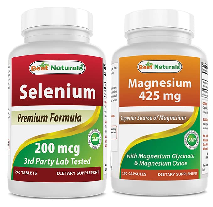 셀레늄 200 mcg & 마그네슘 글리세라이드 425 mg