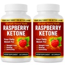 Raspberry Ketone 캡슐, All-Natural 공식, May Support Active Healthy Lifestyle, 1000 mg 보충, 120 캡슐 (Non Vegan), 4 개월 공급, Vegan Raspberry Ketone, 비 GMO