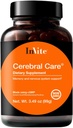 InVite Health Cerebral CareTM - Memory, Focus, Attention 및 Mood를 포함한 뇌 건강 지원 - Inositol, Acetyl-L-Carnitine, Choline, Phosphatidylserine, Astaxanthin - 30 서빙 (2 팩)