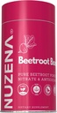 Nuzena Beetroot Boost + 1300 mg | 60 Beta Vulgaris Beet Root Powder 캡슐 팩 | 미국 Vegan, Non-GMO 및 Gluten Free Nitric Oxide Booster Beet Supplement 제작| 서빙 크기: 2 캡슐