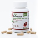 철 Bisglycinate와 Ashwagandha - 300mg & Bioavailable 철 10mg - 60의 캡슐