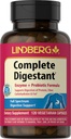 Lindberg는 Pancreatin와 Betain 염산염, 120의 캡슐을 가진 소화기 다 효소 공식을 완료합니다