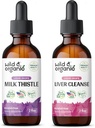 야생 & 유기 우유 이틀 Tincture 2 fl oz & 간결한 가늠구멍 2 fl oz