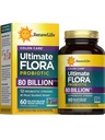 Renew Life Probiotic Colon Care Probiotic 캡슐, Daily Supplement Offer Colon Support, L. Rhamnosus GG, Dairy, Soy 및 글루텐 프리, 80 억 CFU, 60 개