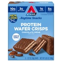 호박 초콜렛 Crème Protein Wafer Crisps, Protein Dessert, 4g Net Carb, 섬유, 케토 친화적 인, 5 개