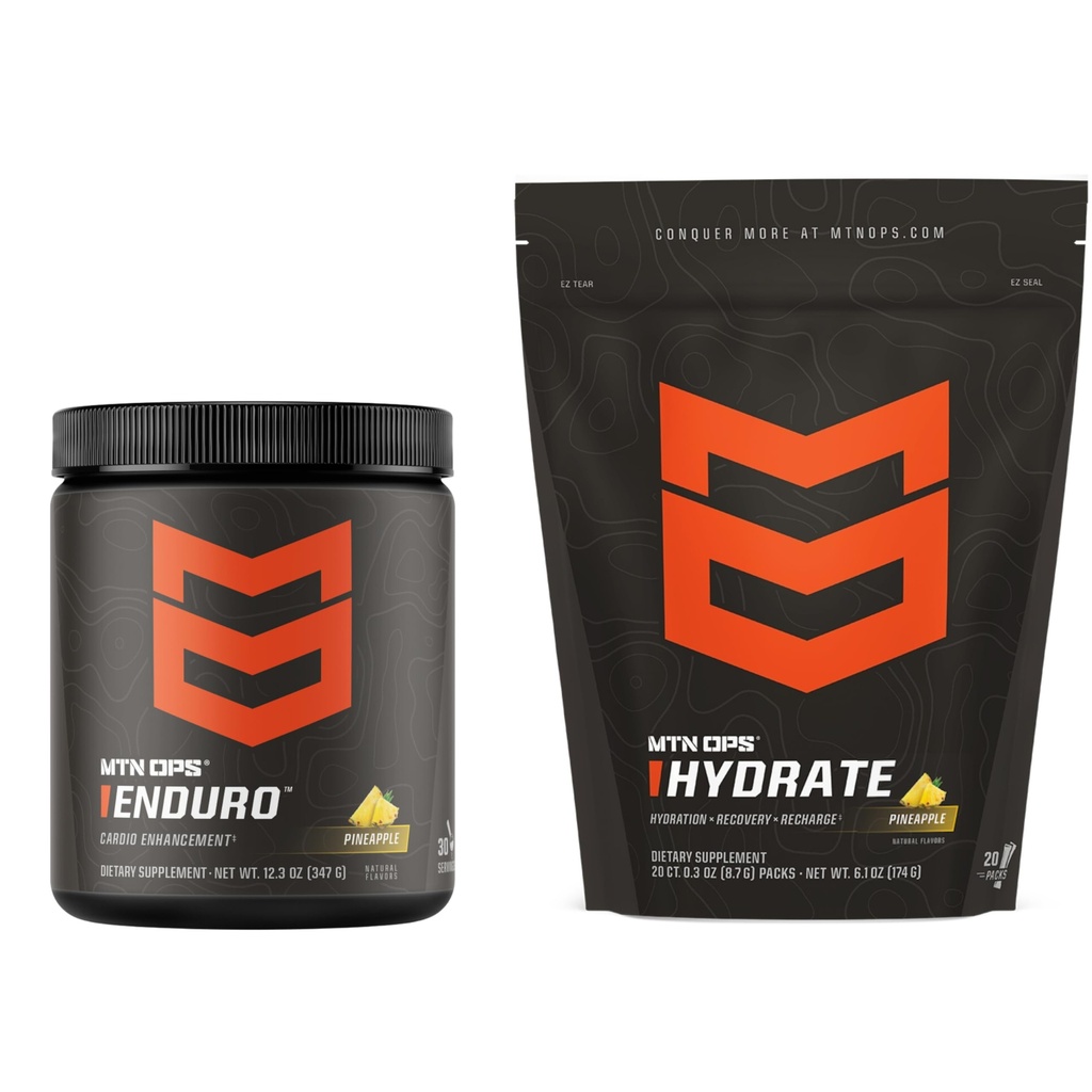 MTN OPS Enduro 파인애플 + Hydrate 파인애플 뭉치