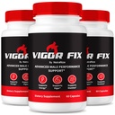 (3 팩) Vigor 고침 남성 보충교재, 남자를 위한 VigorFix 알약, 전반적인 건강 및 웰빙, Vigor 조정 지원 캡슐 및 에너지, 리뷰 (180의 캡슐)